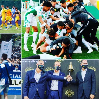 La permanencia del Elche, el descenso del Hércules y las protestas contra Ortiz, lo más leído en 2021