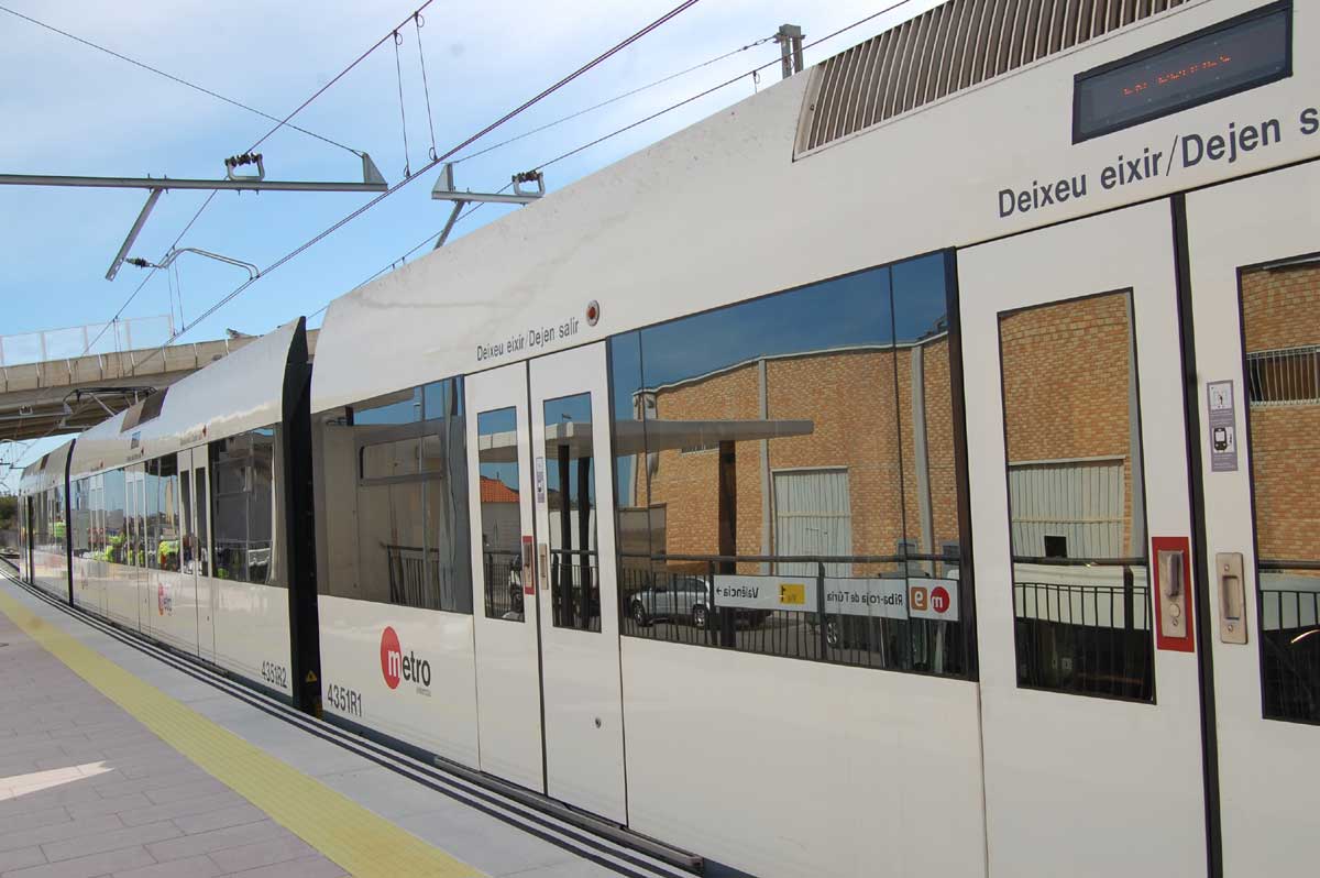 El Plan de Movilidad Metropolitana incluye una nueva estación de metro en el centro de Riba-roja