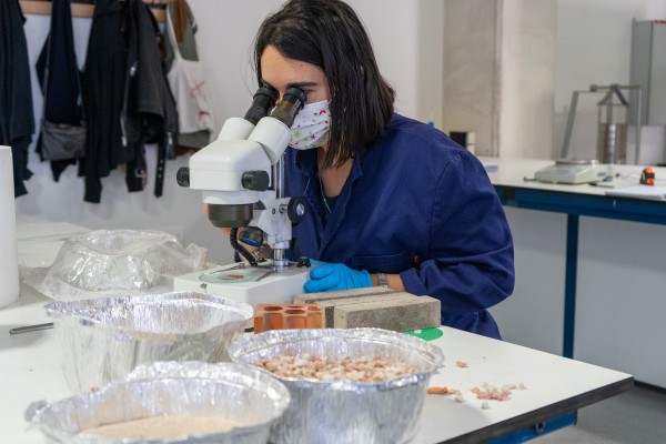 'Basura de la obra' para fabricar hormigón: último avance de la UPCT para reducir la huella de carbono