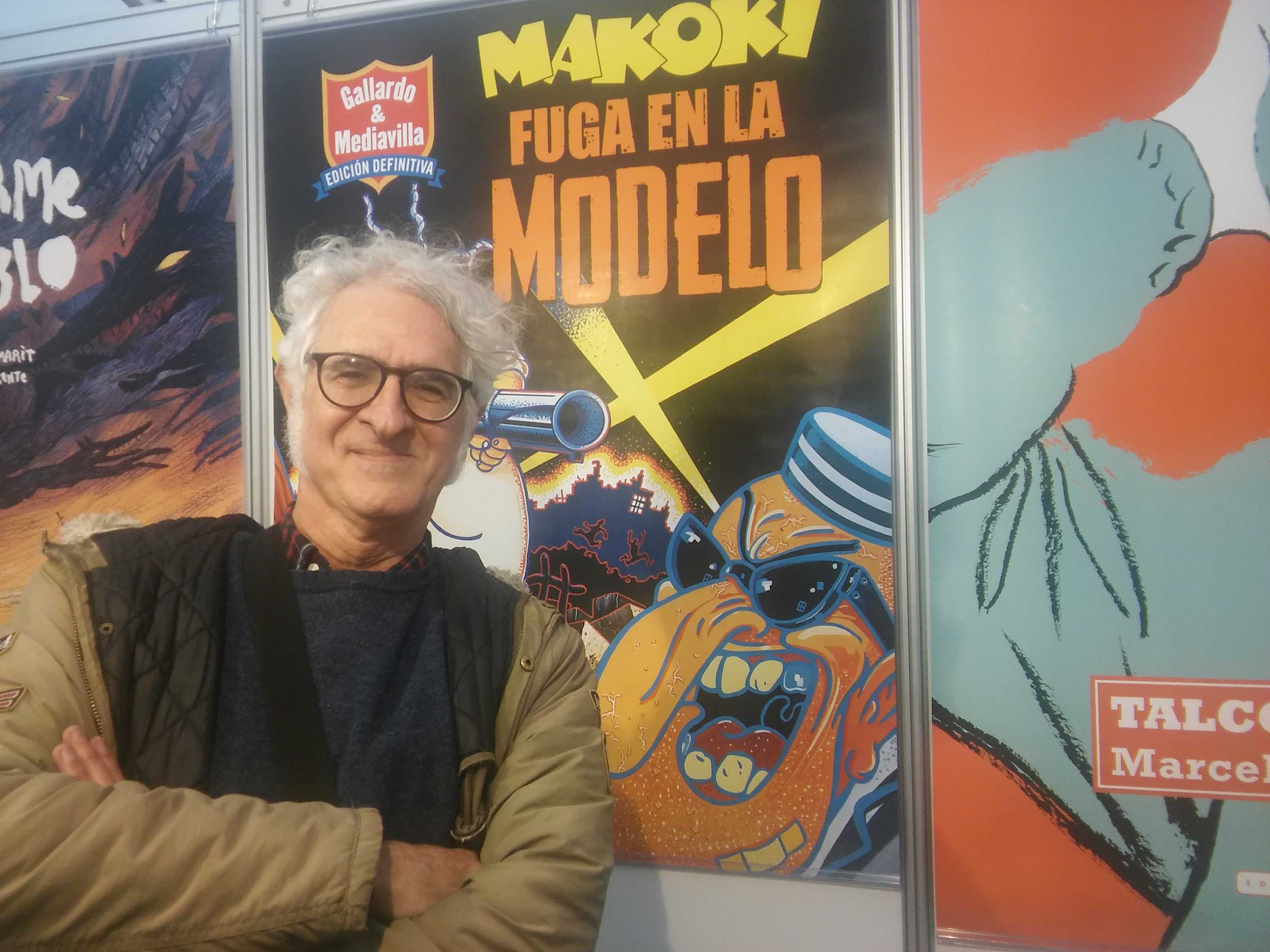 Miguel Gallardo, durante su visita al Splash Sagunt 2017 - 