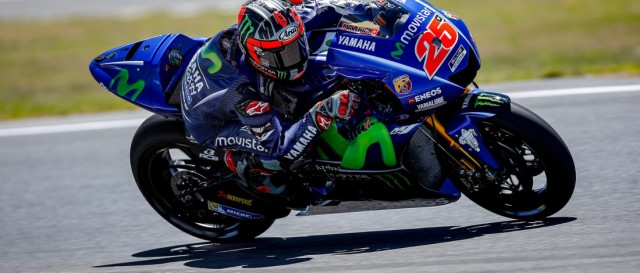 Viñales también se marcha de Phillip Island como el más rápido por delante de Márquez y Pedrosa