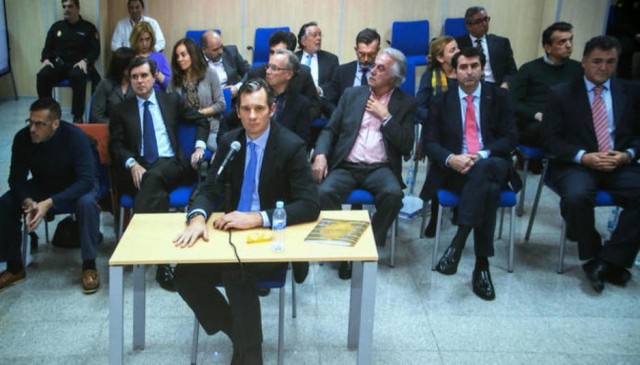 La infanta Cristina condenada a una multa de 265.000 euros y Urdangarín a 6 años de cárcel