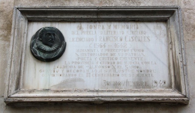 Tras el rastro  del Licenciado Cascales