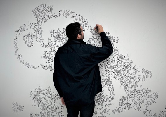 'Best for you', el mural de Carlos Peñalver sobre la salud mental del que todos hablan en Londres 