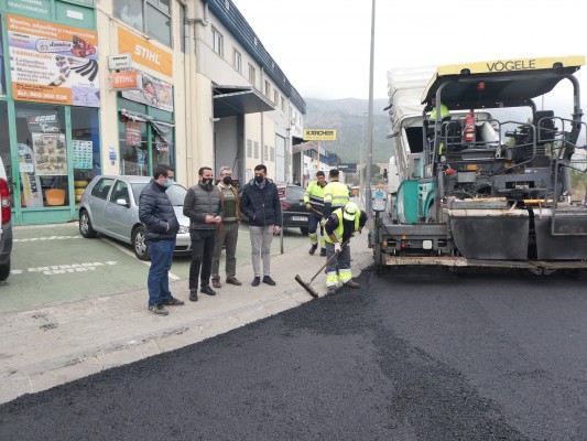 Las obras del Polígono Industrial de La Nucía finalizan esta semana
