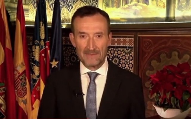El alcalde de Elche pide prudencia frente a la covid y augura un 2022 cargado de proyectos para la ciudad
