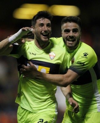 Borja Valle marca su primer gol como franjiverde