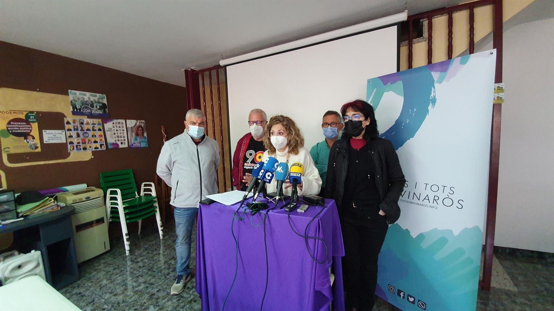 Rueda de prensa de la portavoz de TSV, Anna Fibla. - 