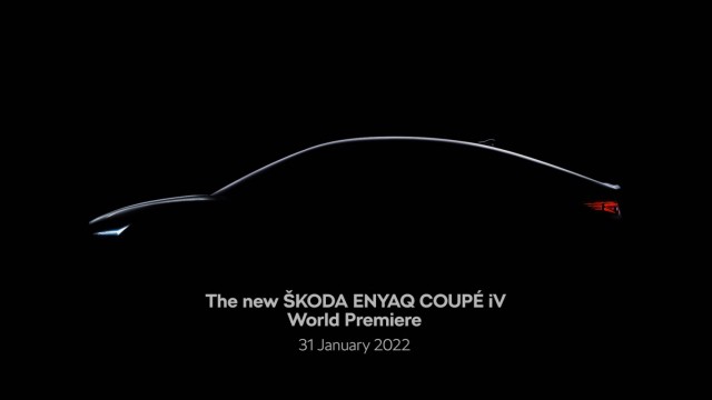 Škoda Enyaq Coupé iV: Estreno mundial el 31 de enero
