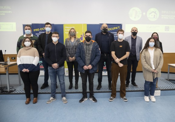 La Diputación y la UJI premian a estudiantes de los programas 'Impuls Rural' y 'Talent Rural'