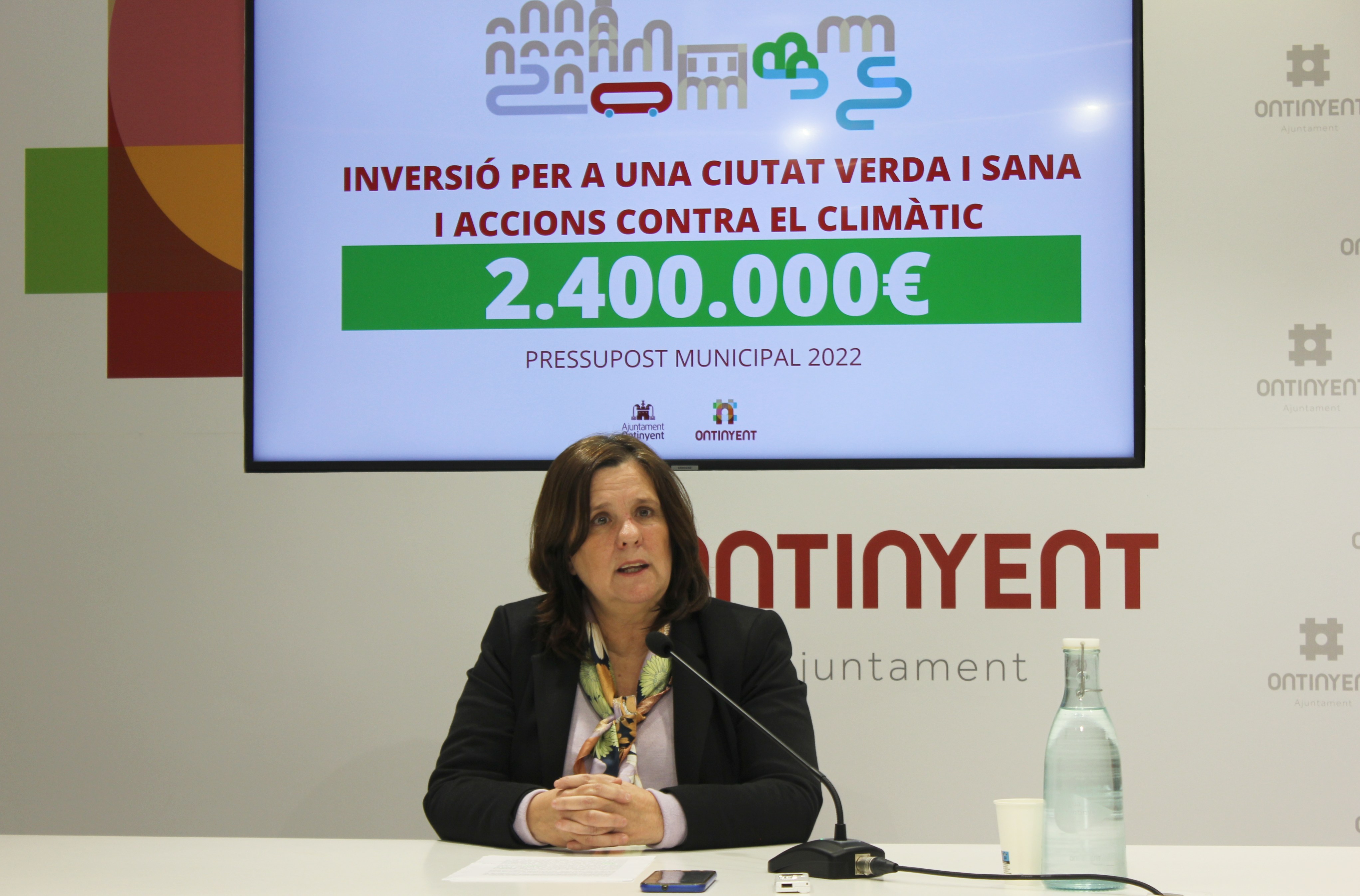 Ontinyent destina 2,4 millones de euros a políticas medioambientales y cambio climático para 2022