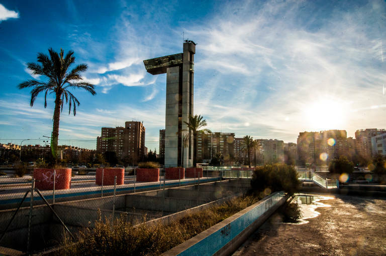 Panorámica de la Torre Mramar, en la entrada norte de València. Foto: KIKE TABERNER - 