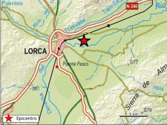 Susto por un terremoto en Lorca: el segundo desde este sábado