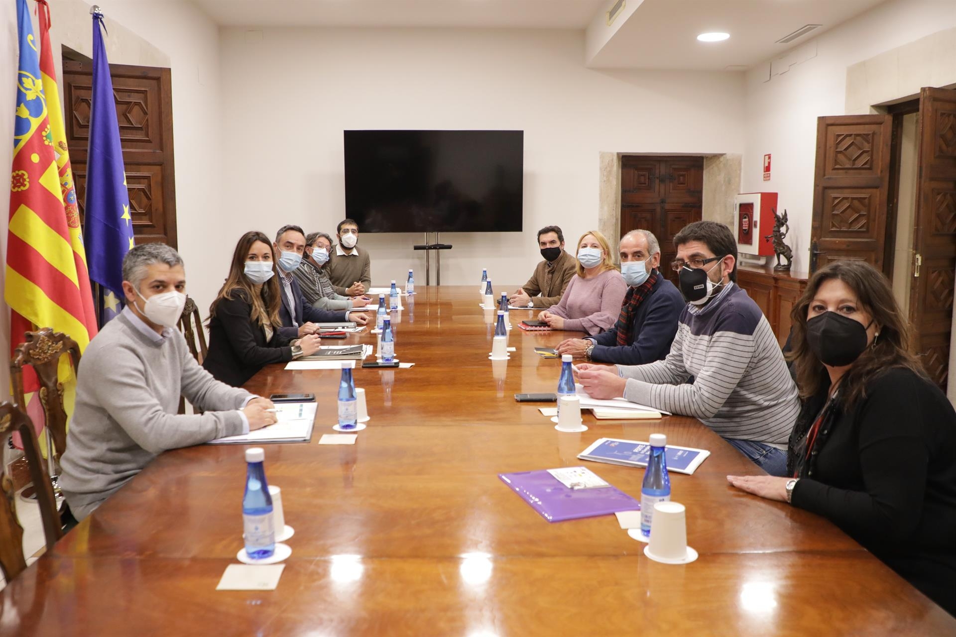 Constitución de la mesa de diálogo para la estrategia valenciana de recuperación - FOTO: GVA  - 