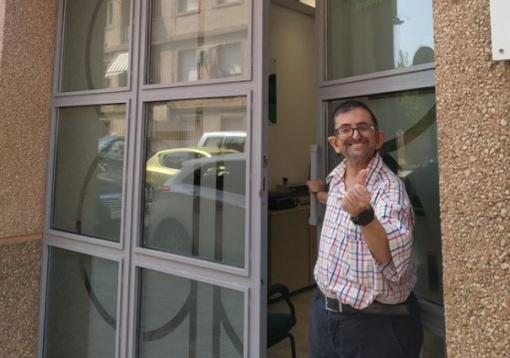 Luto en Plena Inclusión Murcia por la muerte por covid de Josemi, uno de sus trabajadores más queridos