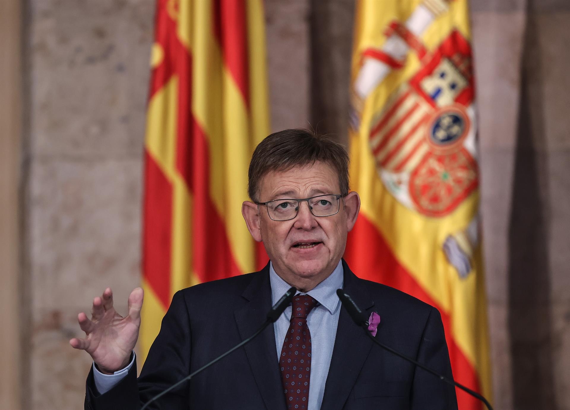 El president de la Generalitat, Ximo Puig, en imagen de archivo - Foto: ROBER SOLSONA - 