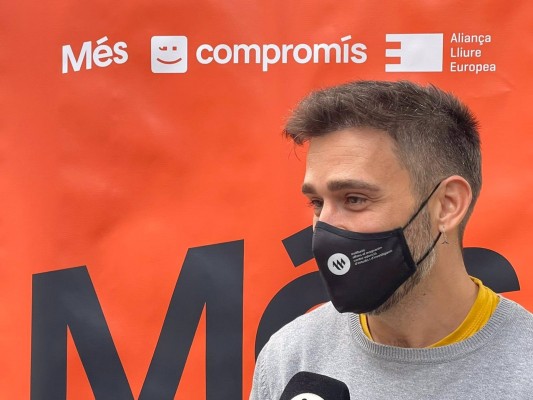 Més-Compromís agradece a Fran Ferri su trabajo en Les Corts: 