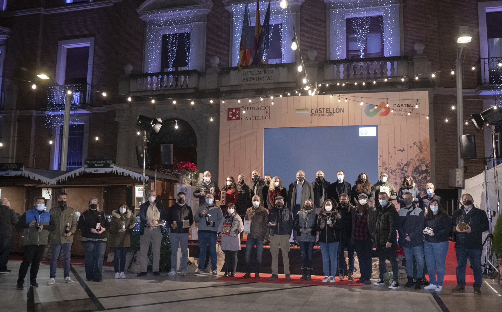 Una veintena de marcas de 'Castelló Ruta de Sabor' exponen sus producto en la II 'Fira de Nadal'
