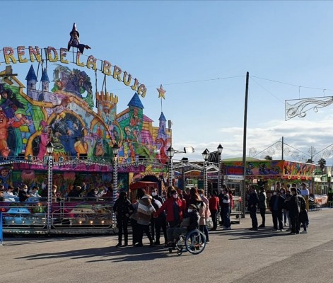 La Feria de Navidad celebra una jornada de puertas abiertas para asociaciones de niños enfermos
