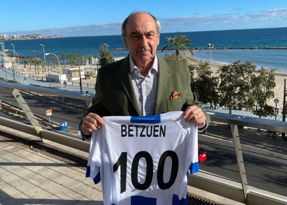 Betzuen se suma a la lista de embajadores del Centenario del Hércules
