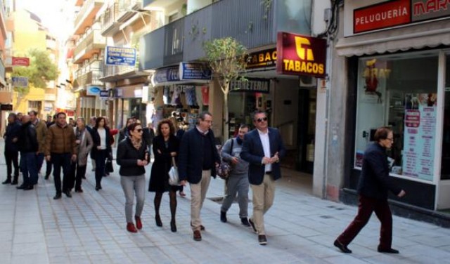 Benidorm culmina la peatonalización de Tomás Ortuño, que potenciará el carácter comercial de la calle

