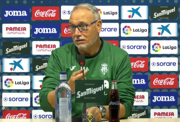 Miguel Álvarez, entrenador del Villarreal B. - 