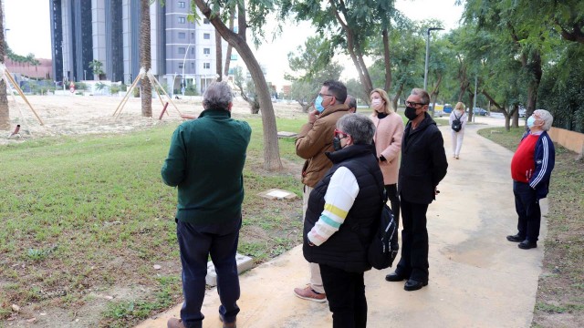 Benidorm crea un jardín de 4.000 metros cuadrados en La Cala 