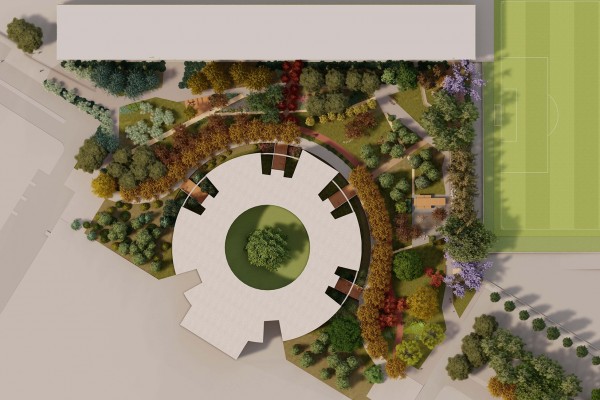 Las castellonenses Simetría y Grupo Gimeno se disputan con Urbamed el 'Jardí del Temps' de la UJI