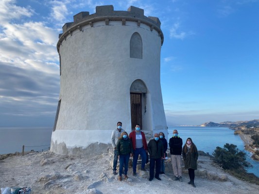 La Vila recepciona la primera fase de la restauración de la torre del Dr. Esquerdo en La Malladeta
