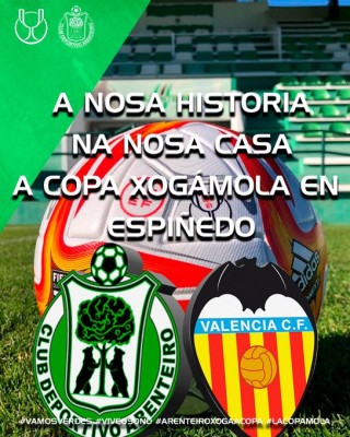 Agotadas las entradas para el Arenteiro-Valencia de Copa
