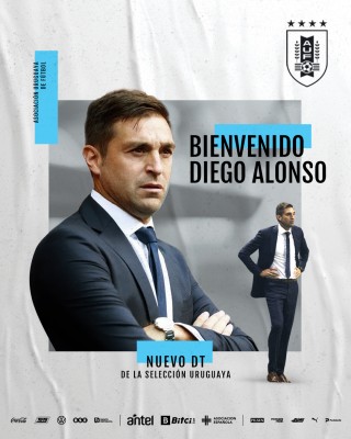Diego Alonso reemplaza a Óscar Tabárez como seleccionador de Uruguay
