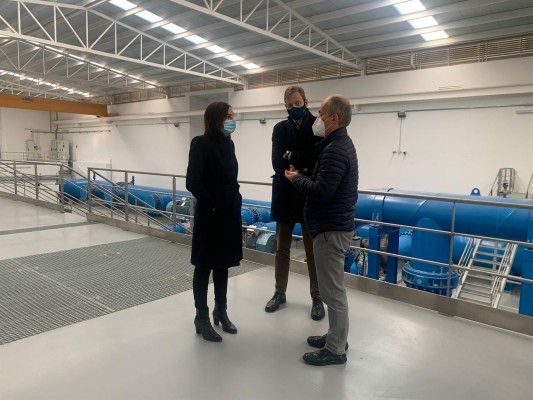 La Emshi evita liberar a la atmósfera 1.125 toneladas de CO2 con la nueva sala de bombeo de La Presa