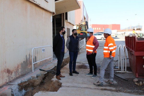 L'Alcora invierte 450.000 en obras de mejora de la red de pluviales del polígono Foies Ferraes