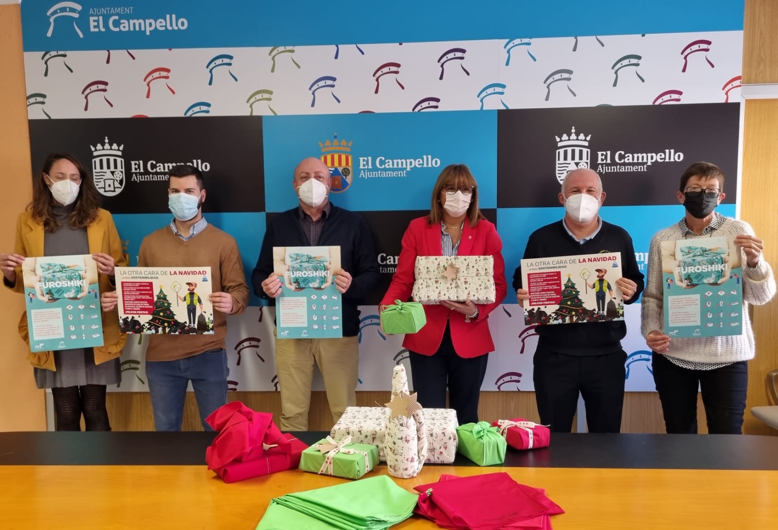 Presentación de la campaña de reciclaje y sostenibilidad 'La otra cara de la Navidad' - 