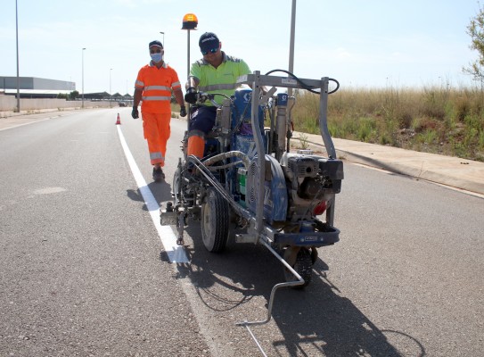 Onda invierte 60.000 euros en pintar y señalizar tres de sus polígonos industriales