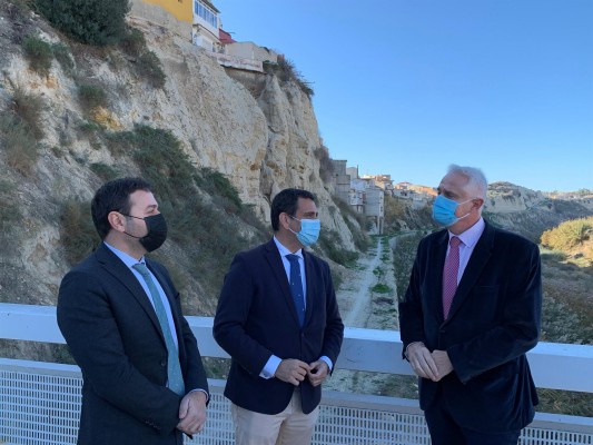 La recuperación de la fachada fluvial revitalizará el casco histórico de Albudeite