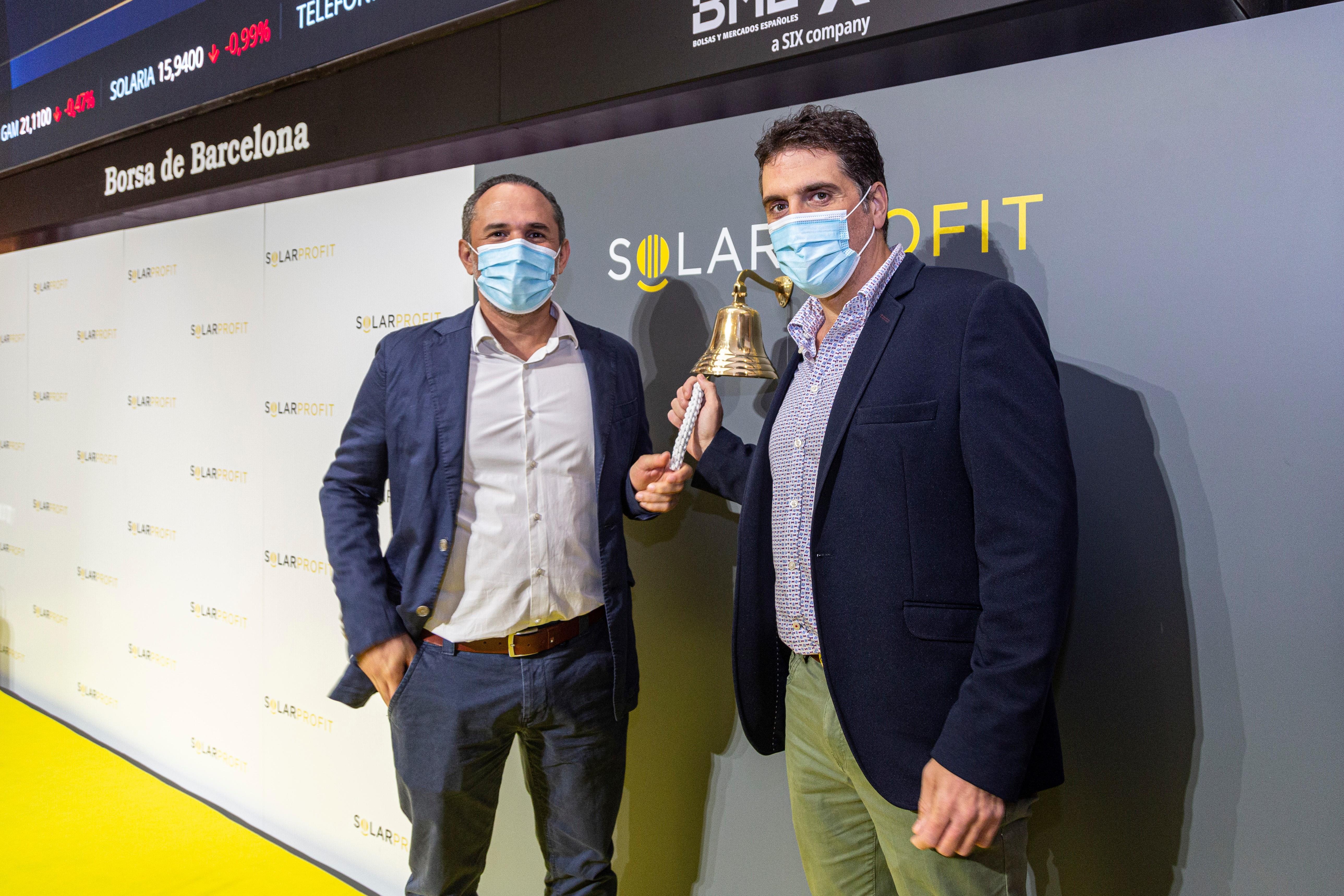 Óscar Gómez y Roger Fernández, socios fundadores de la empresa (Foto: BME) - 