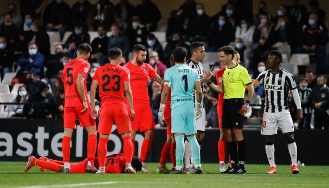 La acción de Morer a Koné no tendrá consecuencias disciplinarias para el jugador del Andorra