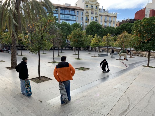 Perilla el paradís de l'skate al centre
de València