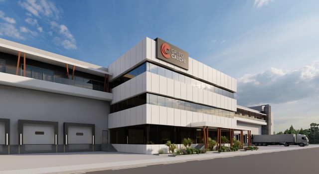 Caliche comienza la construcción de un centro logístico en Picassent con certificación sostenible Breeam