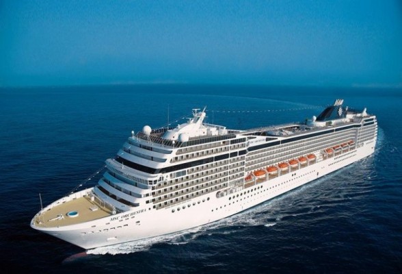 MSC examina a Alicante como puerto base de sus cruceros con un barco en verano y otro en invierno 