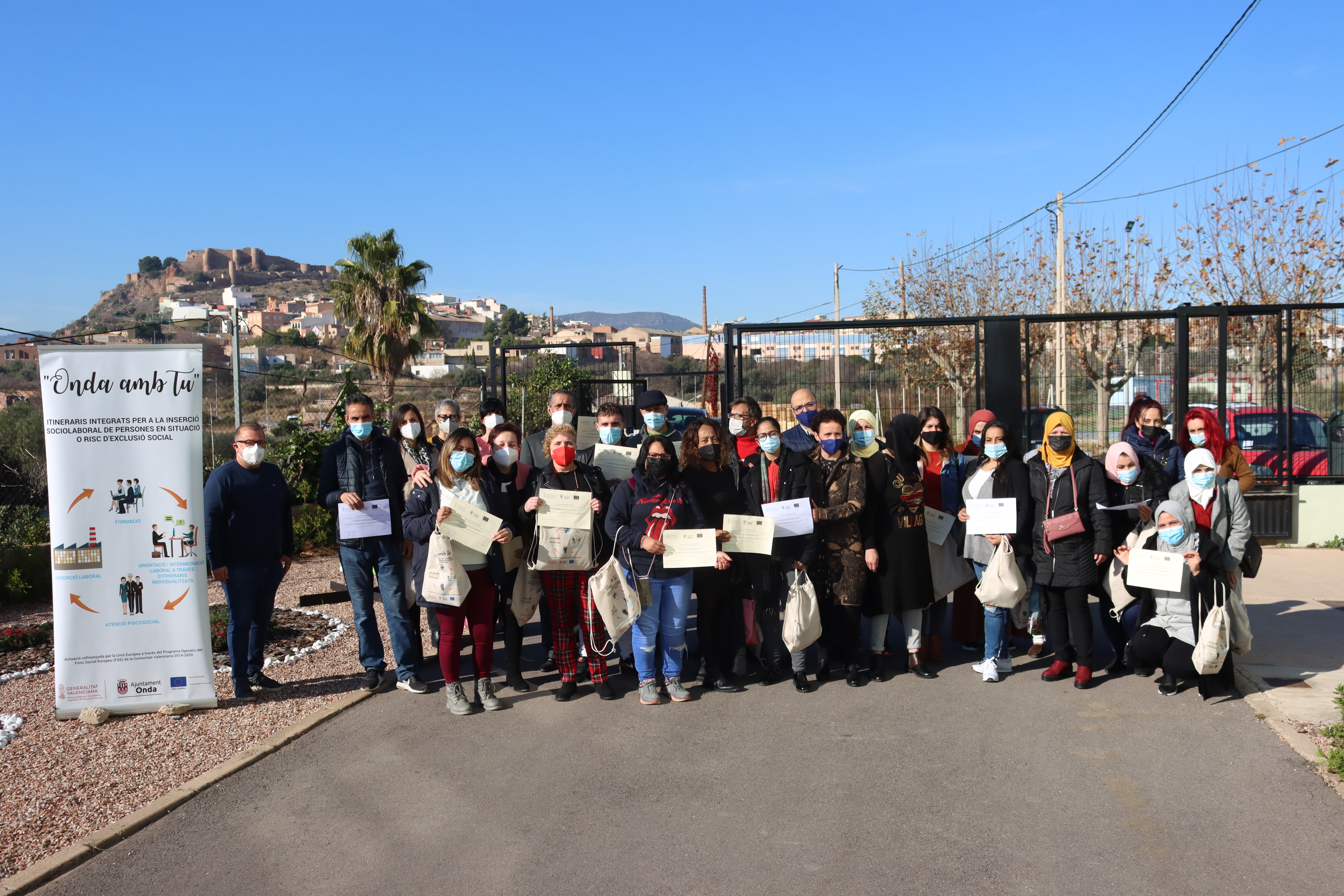 Onda forma a 148 personas en riesgo de exclusión social para ayudarles a encontrar empleo