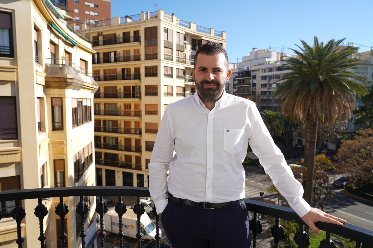 Jorge Bartual, CEO de Irucem. Foto: EDUARDO MANZANA - 