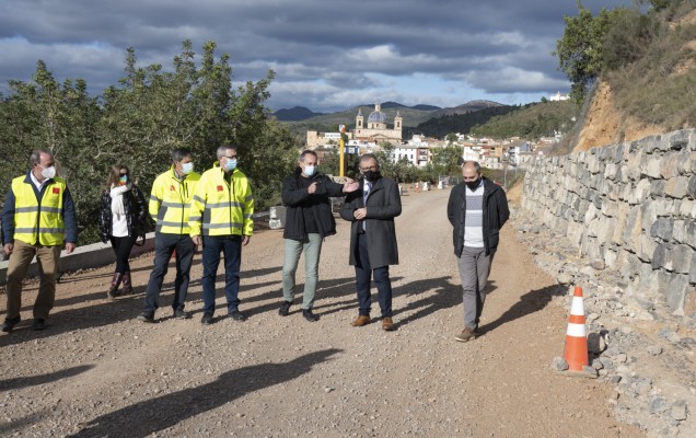 La Diputación invierte 1,25 millones de euros en la mejora de la seguridad vial en el Alto Palancia 