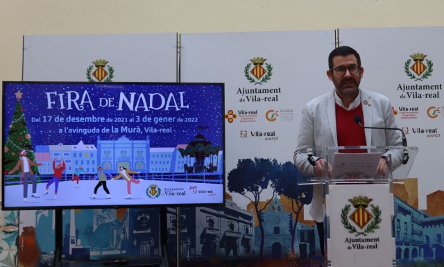 La Fira de Nadal de Vila-real comptarà amb jocs, animació i una pista de gel 