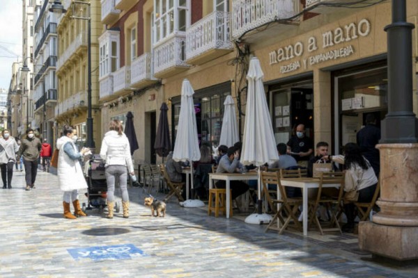 La sexta ola ataca los barrios de Cartagena: el casco antiguo, Barrio Peral y Los Dolores, en cabeza