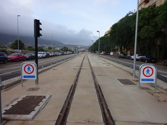 Los usuarios del Tram deberán hacer transbordo en Teulada para llegar hasta Dénia 