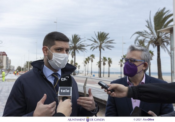 Gandia destinará casi 9 millones de euros de los presupuestos a mejorar infraestructuras urbanas
