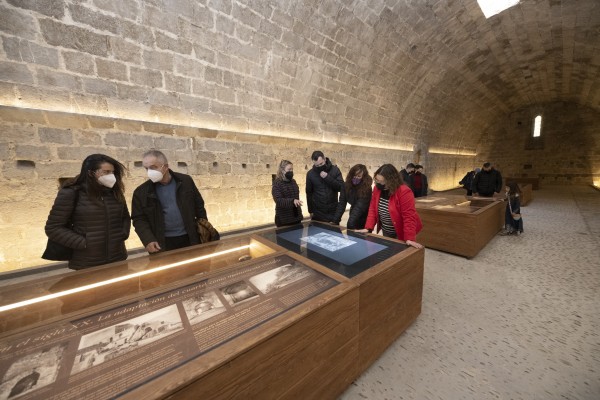 Un 'museo' en el Castillo de Peñíscola: el conjunto histórico renueva sus instalaciones