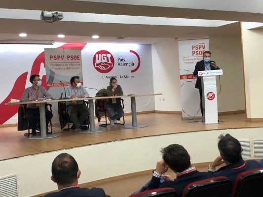 El congreso provincial del PSPV de Alicante se celebrará el 5 de febrero